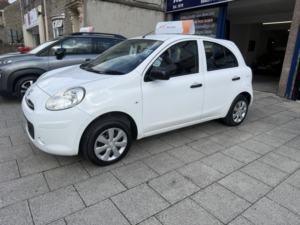 2013 Nissan Micra 1.2 12v Visia in White — image 3