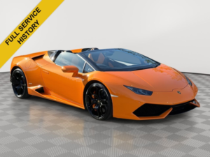2017 Lamborghini Huracan 5.2 V10 Lp 610-4 Spyder 2dr Petrol Ldf 4WD Euro 6 (s/s) (610 Ps) in Orange — image 3