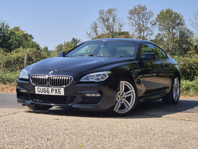 2016 BMW 6 Series 3.0 640i M Sport Coupe in Black — image 1