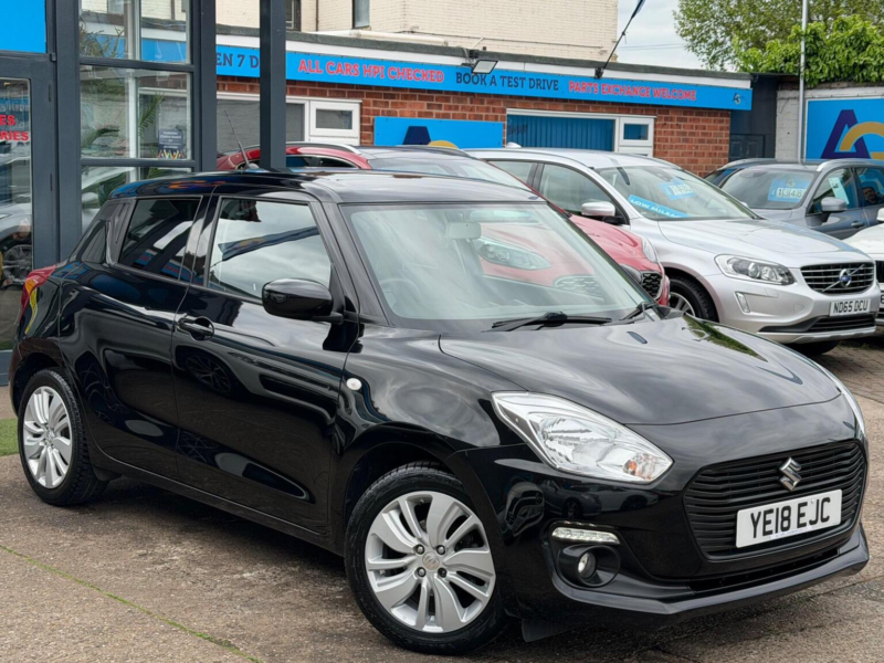 2018 Suzuki Swift 1.0 Boosterjet Sz-T Euro 6 5dr in Black — image 1
