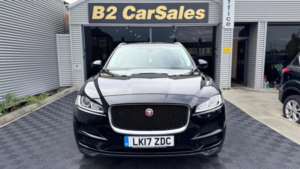 2017 Jaguar F-Pace 2.0 D180 Portfolio Auto AWD Euro 6 (s/s) 5dr in Black — image 3