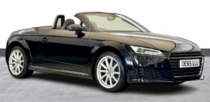 2015 Audi Tt 2.0 Tdi Ultra Sport Roadster Euro 6 (s/s) 2dr in Black — image 3