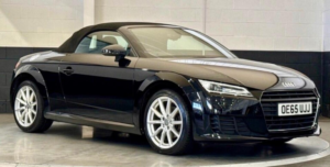 2015 Audi Tt 2.0 Tdi Ultra Sport Roadster Euro 6 (s/s) 2dr in Black — image 6