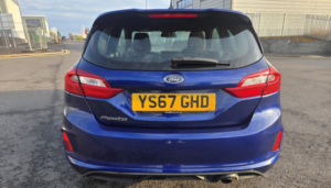 2017 Ford Fiesta 1.0 T Ecoboost St-Line in Blue — image 4