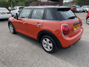 2018 MINI Hatch 1.5 5-Door Hatch Cooper in Orange — image 3