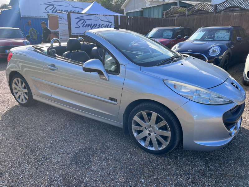 2008 Peugeot 207 Cc 1.6 16v Elle 2dr in Silver — image 1