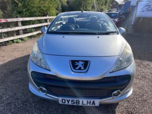 2008 Peugeot 207 Cc 1.6 16v Elle 2dr in Silver — image 3