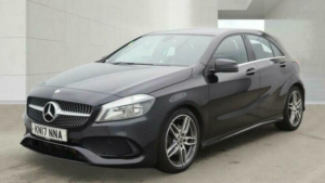 2017 Mercedes-Benz A Class 2.1 A200d Amg Line (executive) Euro 6 (s/s) 5dr in Black — image 3