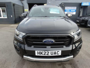 2022 Ford Ranger 2.0 Ecoblue Wildtrak Auto 4WD Euro 6 (s/s) 4dr in Black — image 2