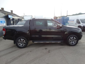 2022 Ford Ranger 2.0 Ecoblue Wildtrak Auto 4WD Euro 6 (s/s) 4dr in Black — image 4