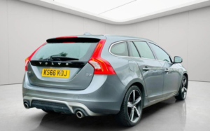 2016 Volvo V60 2.0 D3 R-Design Lux Nav Auto Euro 6 (s/s) 5dr in Grey — image 3