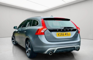 2016 Volvo V60 2.0 D3 R-Design Lux Nav Auto Euro 6 (s/s) 5dr in Grey — image 4