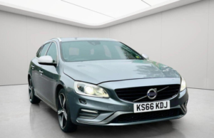 2016 Volvo V60 2.0 D3 R-Design Lux Nav Auto Euro 6 (s/s) 5dr in Grey — image 6