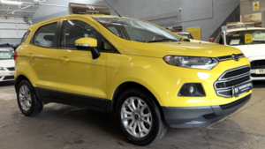 2017 Ford Ecosport 1.0 T Ecoboost Zetec Yellow 5dr 1 Keeper+belt Done+heated Seats+dab in Yellow — image 4