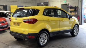 2017 Ford Ecosport 1.0 T Ecoboost Zetec Yellow 5dr 1 Keeper+belt Done+heated Seats+dab in Yellow — image 6