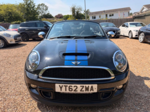 2012 MINI Roadster 1.6 Cooper S Auto Euro 5 2dr in Black — image 3