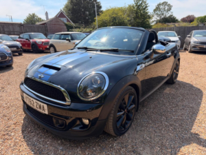 2012 MINI Roadster 1.6 Cooper S Auto Euro 5 2dr in Black — image 4