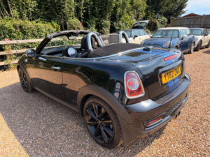 2012 MINI Roadster 1.6 Cooper S Auto Euro 5 2dr in Black — image 5