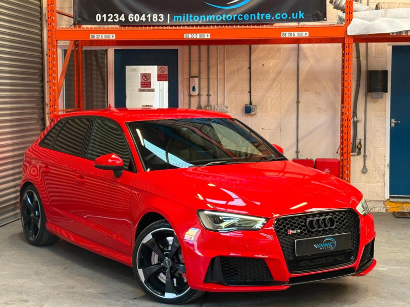2015 Audi Rs3 2.5 Tfsi Sportback S Tronic Quattro Euro 6 (s/s) 5dr (nav) in Red — image 1
