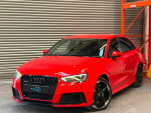 2015 Audi Rs3 2.5 Tfsi Sportback S Tronic Quattro Euro 6 (s/s) 5dr (nav) in Red — image 2
