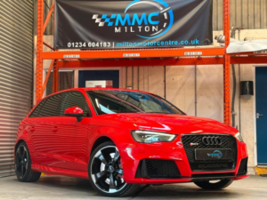 2015 Audi Rs3 2.5 Tfsi Sportback S Tronic Quattro Euro 6 (s/s) 5dr (nav) in Red — image 3
