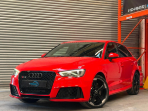 2015 Audi Rs3 2.5 Tfsi Sportback S Tronic Quattro Euro 6 (s/s) 5dr (nav) in Red — image 4