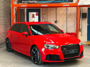 2015 Audi Rs3 2.5 Tfsi Sportback S Tronic Quattro Euro 6 (s/s) 5dr (nav) in Red — image 5