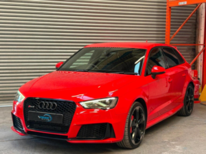 2015 Audi Rs3 2.5 Tfsi Sportback S Tronic Quattro Euro 6 (s/s) 5dr (nav) in Red — image 6