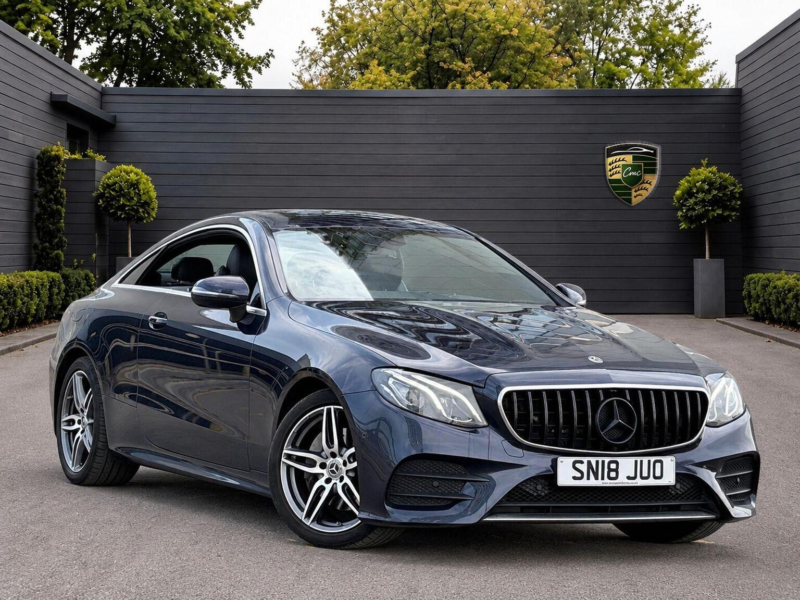 2018 Mercedes-Benz E Class 2.0 E220d Amg Line G-Tronic+ Euro 6 (s/s) 2dr in Blue — image 1