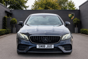2018 Mercedes-Benz E Class 2.0 E220d Amg Line G-Tronic+ Euro 6 (s/s) 2dr in Blue — image 3
