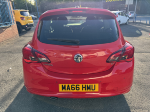 2016 Vauxhall Corsa 1.4 I Ecoflex Limited Edition in Red — image 4