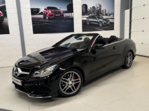 2014 Mercedes-Benz E Class 2.1 E250 Cdi Amg Sport Cabriolet G-Tronic+ Euro 5 (s/s) 2dr in Black — image 2