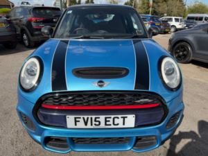 2015 MINI Hatch 2.0 John Cooper Works Hatchback 3dr Petrol Auto Euro 6 (s/s) (231 Ps) in Blue — image 2