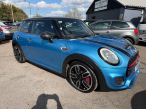 2015 MINI Hatch 2.0 John Cooper Works Hatchback 3dr Petrol Auto Euro 6 (s/s) (231 Ps) in Blue — image 3