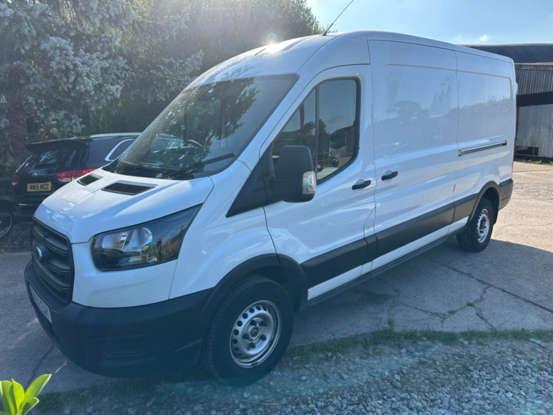 2022 Ford Transit 2.0 Transit Leader Van 350 L3 2.0l Ecoblue 130ps Fwd 6 Speed Manual in White — image 1