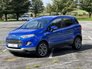 2016 Ford Ecosport 1.5 Tdci 95 Titanium 5dr Man, Diesel, Blue + £35 Road Tax in Blue — image 2
