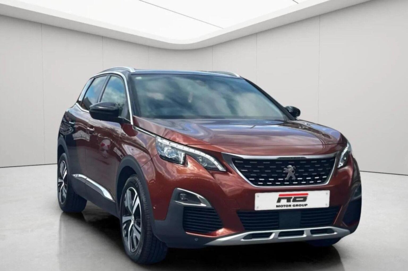2019 Peugeot 3008 1.5 Bluehdi Gt Line Eat Euro 6 (s/s) 5dr in Bronze — image 1