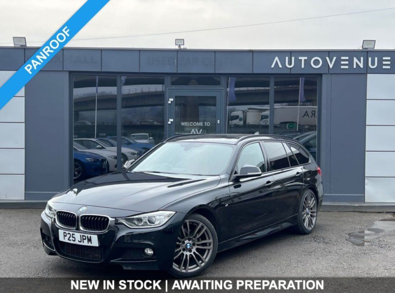 2013 BMW 3 Series 2.0 320d M Sport Touring 5dr Diesel Auto Euro 5 (s/s) (184 Ps) in Black — image 1