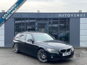 2013 BMW 3 Series 2.0 320d M Sport Touring 5dr Diesel Auto Euro 5 (s/s) (184 Ps) in Black — image 2