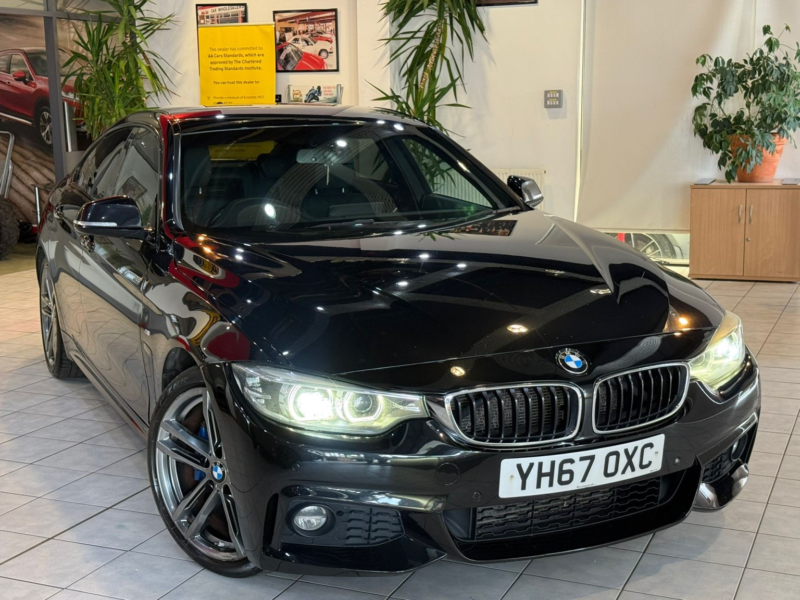 2017 BMW 4 Series Gran Coupe 2.0 420d M Sport Gran Coupe in Black — image 1
