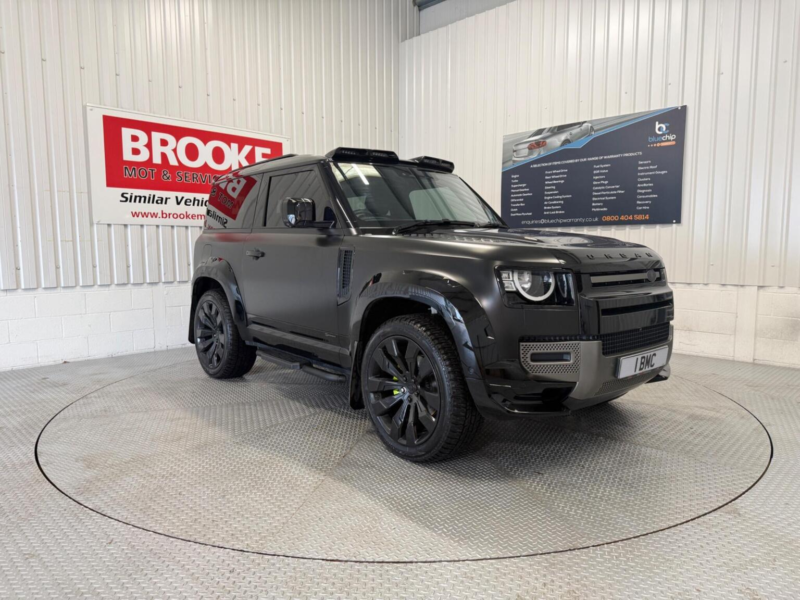2021 Land Rover Defender 90 3.0 D250 Mhev X-Dynamic S Auto 4WD Euro 6 (s/s) 3dr in Black — image 1