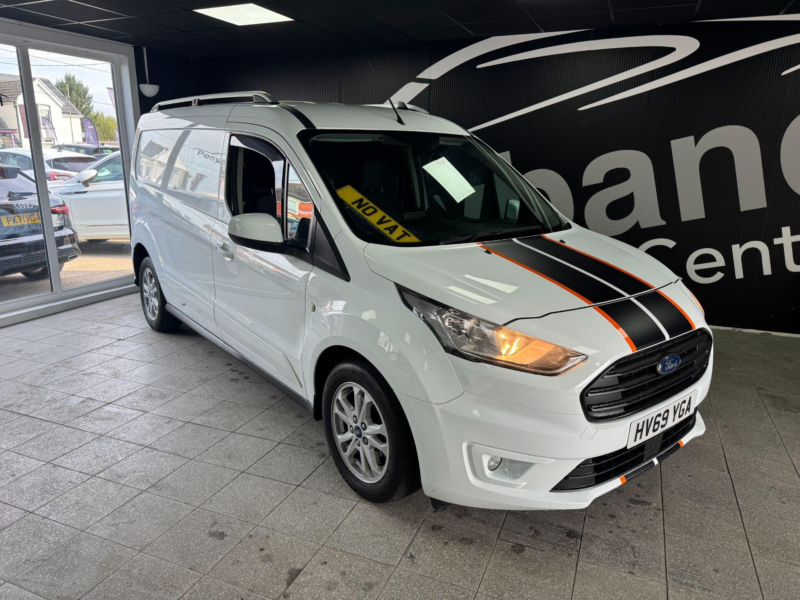 2019 Ford Transit Connect 1.5 240 Ecoblue Limited L2 Euro 6 (s/s) 5dr in White — image 1