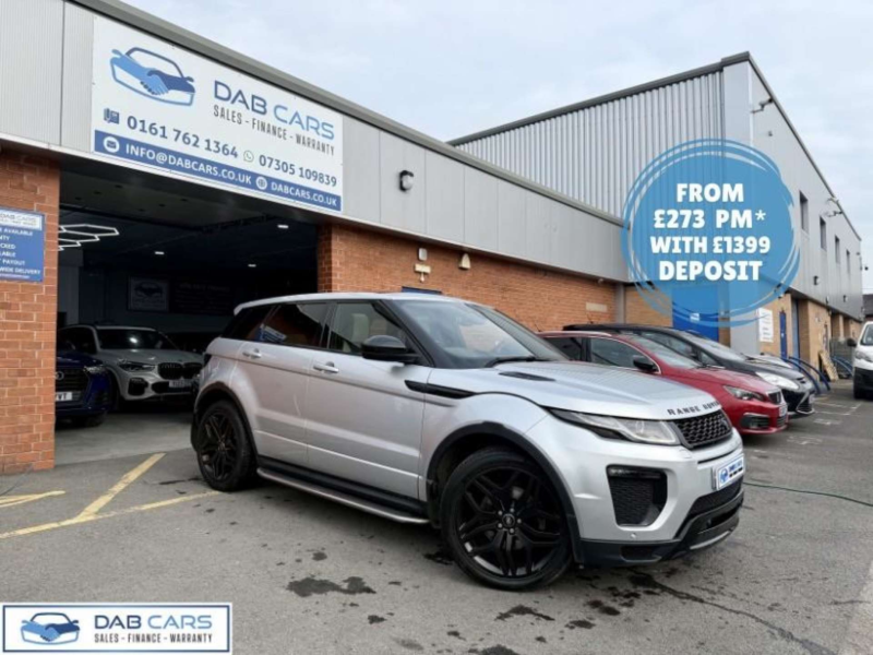 2018 Land Rover Range Rover Evoque 2.0 Td4 Hse Dynamic Auto 4WD Euro 6 (s/s) 5dr in Silver — image 1