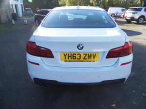 2013 BMW 5 Series 2.0 520d M Sport Auto Euro 6 (s/s) 4dr in White — image 6