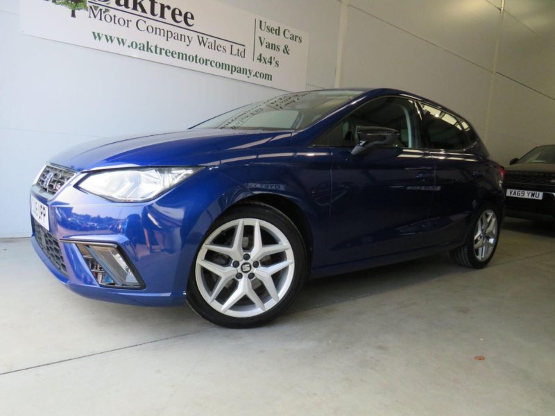 2018 SEAT Ibiza 1.0 Tsi Fr DSG Euro 6 (s/s) 5dr in Blue — image 1