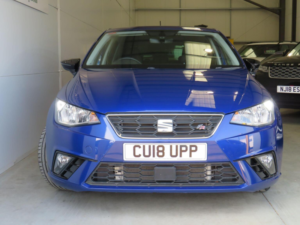 2018 SEAT Ibiza 1.0 Tsi Fr DSG Euro 6 (s/s) 5dr in Blue — image 2
