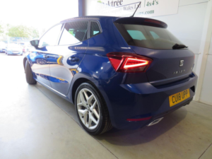 2018 SEAT Ibiza 1.0 Tsi Fr DSG Euro 6 (s/s) 5dr in Blue — image 4