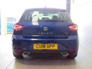2018 SEAT Ibiza 1.0 Tsi Fr DSG Euro 6 (s/s) 5dr in Blue — image 5