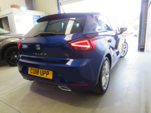 2018 SEAT Ibiza 1.0 Tsi Fr DSG Euro 6 (s/s) 5dr in Blue — image 6