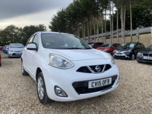 2015 Nissan Micra 1.2 Acenta in White — image 3